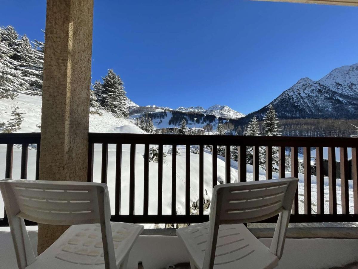 Studio Avec Balcon A Montgenevre, Animaux Acceptes - Fr-1-330D-35 المظهر الخارجي الصورة